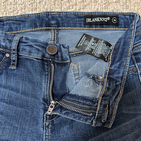 Blank NYC Fringe Hem Jeans - Picture 3 of 4